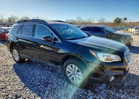 2017 Subaru Outback 2.5I Premium из США, поврежденный, VIN 4S4BSAFC1H3280317